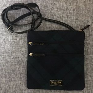 Dooney & Bourke Green Tartan Cross Body
